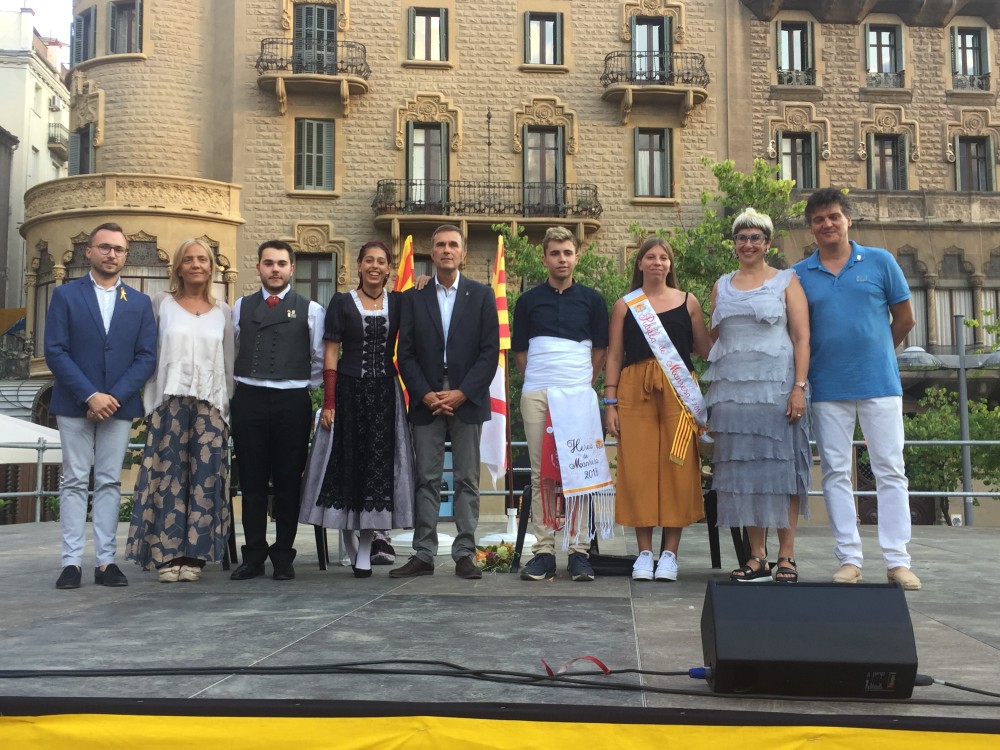 Daniel Trujillo Cañellas i Anna Giralt Torrescasana, nous hereu i pubilla de Manresa 2018