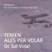 Avui s'inaugura l'exposició  Tenien ales per volar, de l'artista Sol Vidal