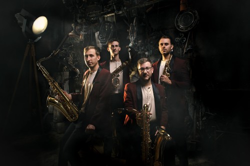 El revolucionari quartet de saxos Kebyart actuarà aquest diumenge al migdia al Teatre Conservatori