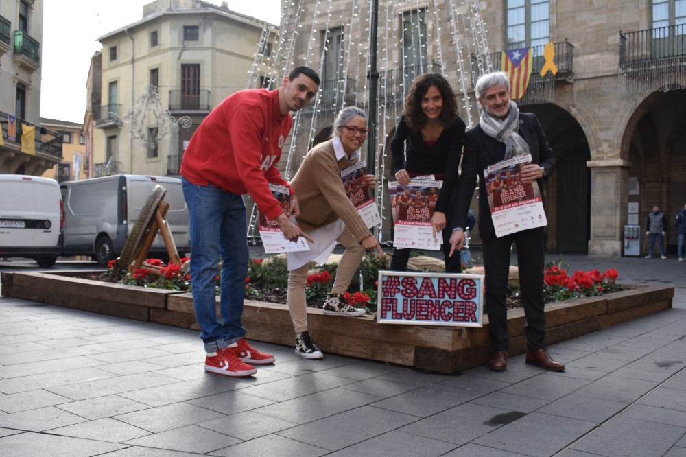 Els #sangfluencers  protagonitzen la Marató de donants de sang, que tindrà lloc divendres al Teatre Conservatori Manresa