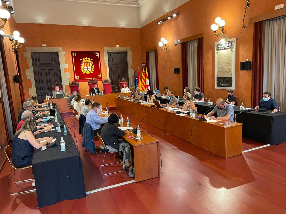 Crònica del ple ordinari de 15 de juliol de 2021