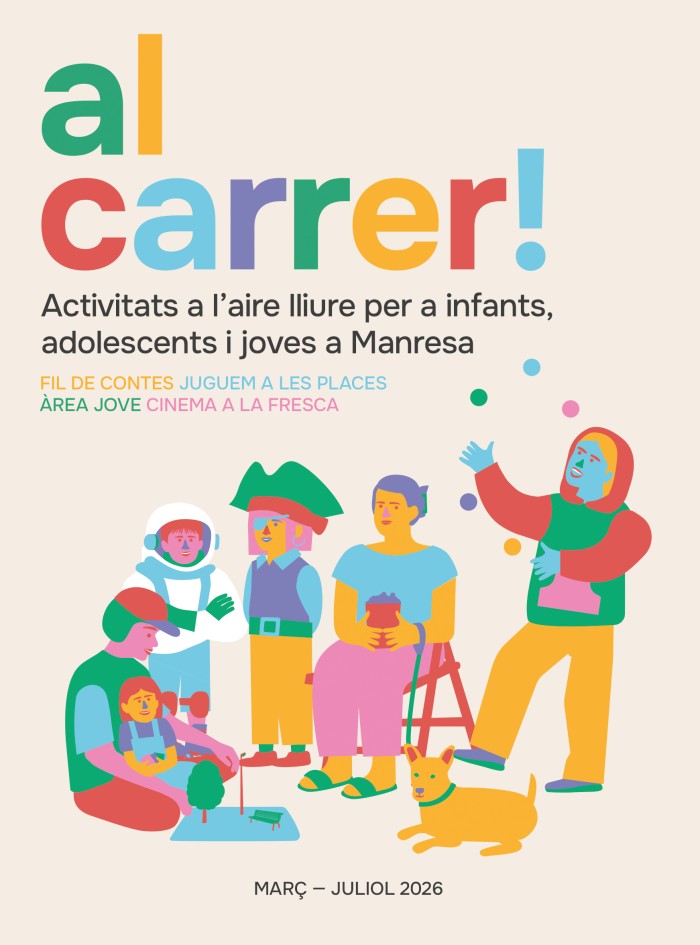 Manresa omple les places d'activitats per a infants, adolescents i joves amb el programa Al carrer!