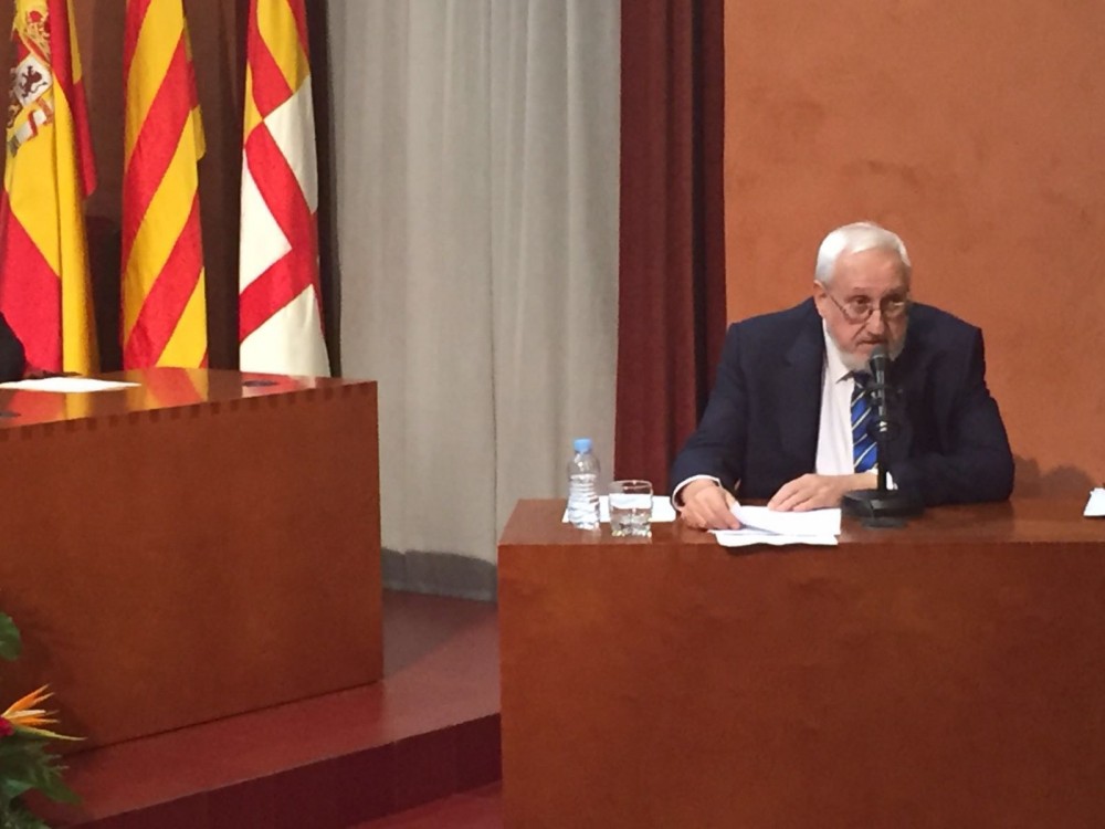 Pregó institucional de la Festa de la Llum de Manresa 2016 a càrrec de Josep Alabern
