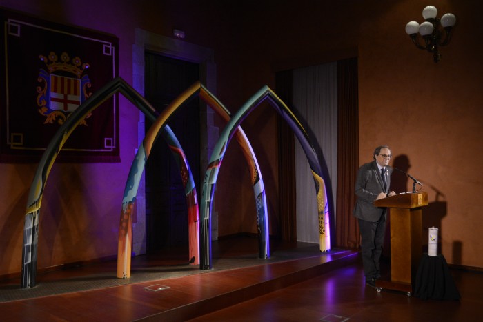CRÒNICA: Manresa reivindica la transformadora de la cultura en una lluïda cloenda de la capitalitat cultural de Manresa, amb la presència del president Quim Torra