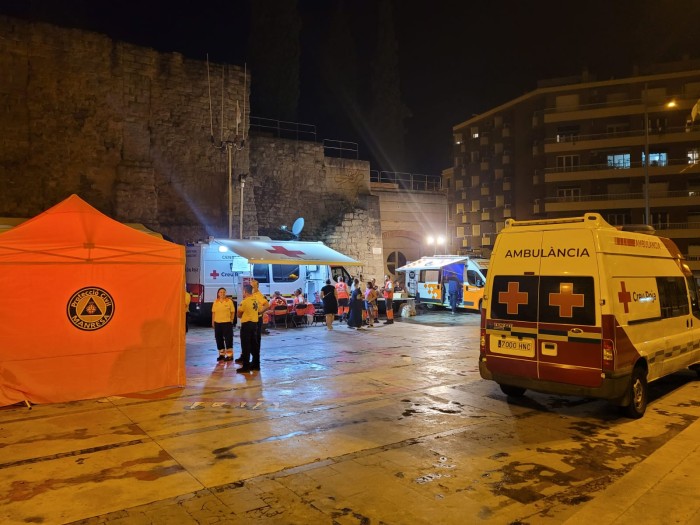 32 persones ateses, totes de caràcter lleu, al Correfoc d'ahir al vespre