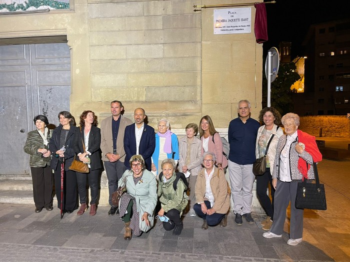 La Fira Mediterrània i l'Ajuntament de Manresa reten homenatge a Palmira Jaquetti Isant 