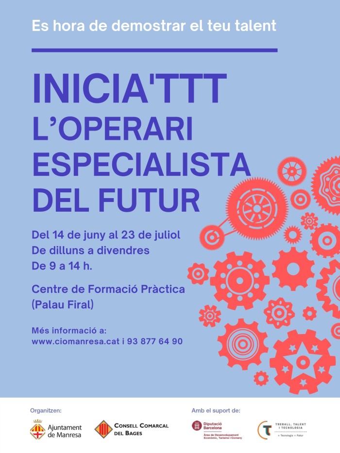 Arrenca la primera acció formativa del programa Bages, Treball, Talent i Tecnologia