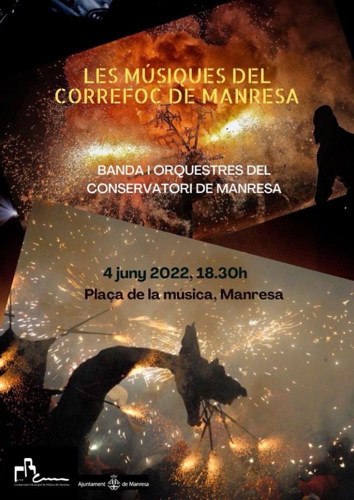 El Conservatori de Música organitza un concert amb les músiques del correfoc i un altre per homenatjar el professor Enric Martínez