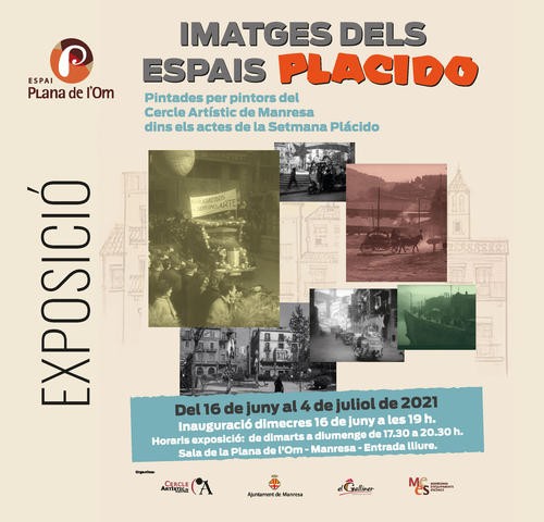 El Cercle Artístic ofereix a la Plana de l'Om una exposició de quadres dels espais on es va rodar la pel·lícula 'Plácido'