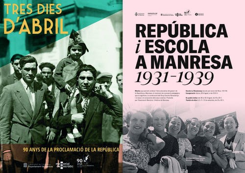 Manresa estrena demà dues exposicions sobre els 90 anys de la proclamació de la República