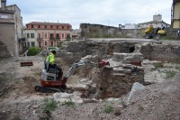 Continuen els treballs arqueològics previs a la construcció dels nous arxius del Bages i de Manresa