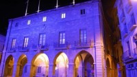 La façana de l'Ajuntament s'il·luminarà dijous de color blau amb motiu del Dia d'Europa