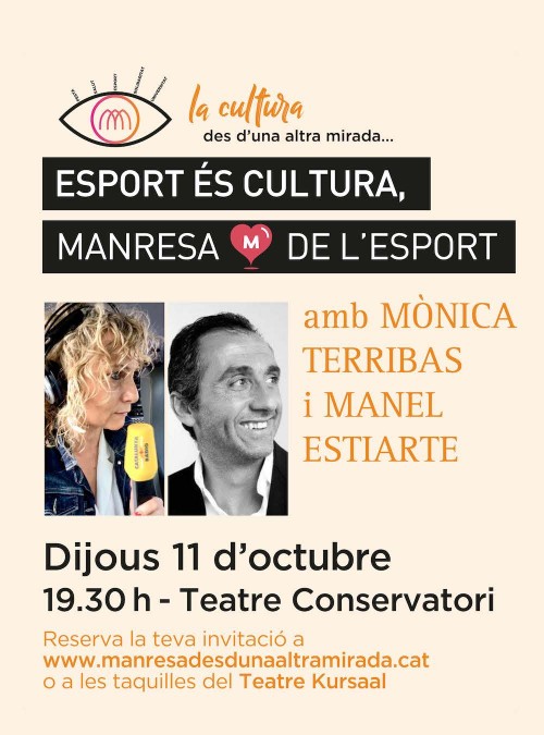 Manel Estiarte i Mònica Terribas conversaran sobre esport en el marc de 