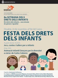 La 8a Setmana dels Drets dels Infants clourà demà dissabte amb una festa al Pati del Casino