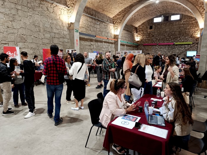 Més de 600 persones participen en la 9a Fira de l'Ocupació que atrau 28 empreses del territori