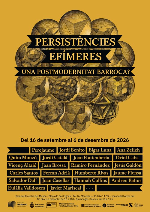 Dalí, Brossa, Perejaume i Mariscal revelen la seva ànima barroca en la nova exposició del Museu del Barroc de Catalunya